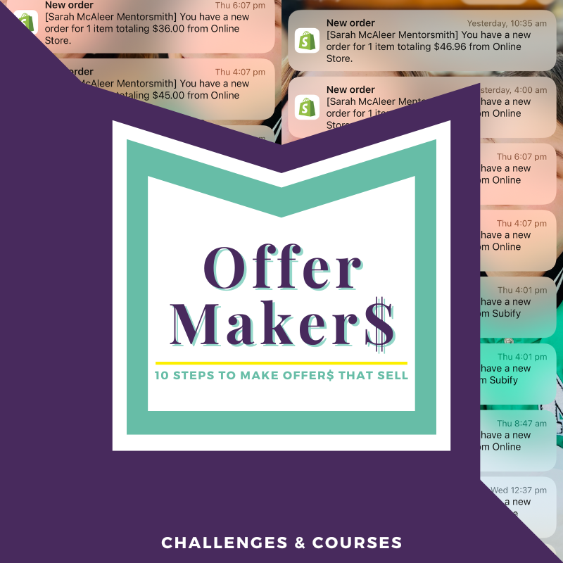 Offer Makers | 10 Steps To Make Offers That Sell | Course